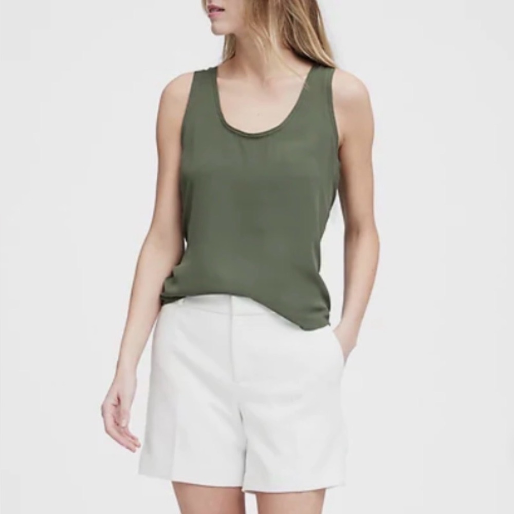 Banana Republic Sleeveless Tank (Blue)